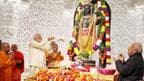 PM Modi at the pran-pratishtha ceremony of Ayodhya's Ram Mandir 